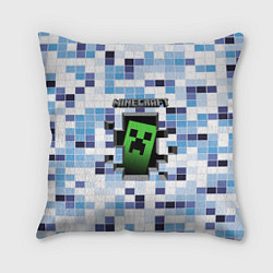 Подушка квадратная Minecraft S, цвет: 3D-принт