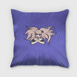 Подушка квадратная Джунко Эношима, цвет: 3D-принт
