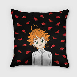 Подушка квадратная Обещанный НеверлендЭмма, цвет: 3D-принт