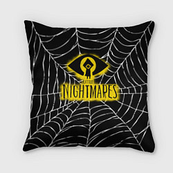 Подушка квадратная Little Nightmares, цвет: 3D-принт