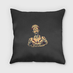 Подушка квадратная Сукуна, цвет: 3D-принт