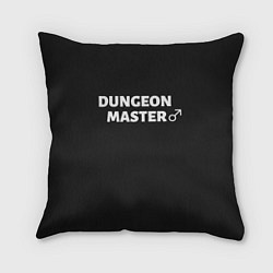 Подушка квадратная Dungeon Master, цвет: 3D-принт