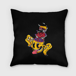 Подушка квадратная ВЗРЫВ МОЗГА, цвет: 3D-принт