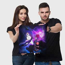 Подушка квадратная DOTA: Кровь дракона, цвет: 3D-принт — фото 2