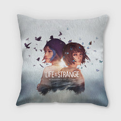 Подушка квадратная Life is strange Remaster, цвет: 3D-принт