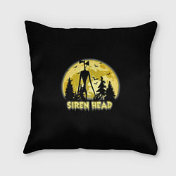 Подушка квадратная Siren Head Yellow Moon