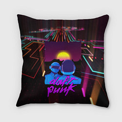 Подушка квадратная Daft Punk Electrix