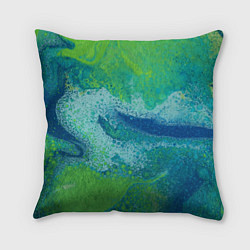 Подушка квадратная Художественная Тина, цвет: 3D-принт