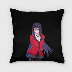 Подушка квадратная Jabami Yumeko Kakegurui