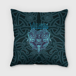 Подушка квадратная Valheim знак викинга, цвет: 3D-принт