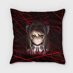 Подушка квадратная Literature Club Моника, цвет: 3D-принт