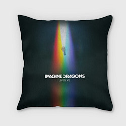 Подушка квадратная Imagine Dragons: Evolve, цвет: 3D-принт