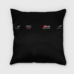Подушка квадратная AUDI АУДИ QUATTRO с Z