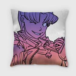 Подушка квадратная Evangelion Misato Gradient