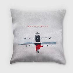 Подушка квадратная Niletto monk, цвет: 3D-принт