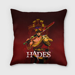 Подушка квадратная Zagreus Hades, цвет: 3D-принт