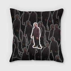 Подушка квадратная Роберт Паттинсон Мем, цвет: 3D-принт