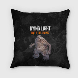 Подушка квадратная Dying light мутант, цвет: 3D-принт