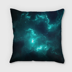 Подушка квадратная Галактическое сияние, цвет: 3D-принт