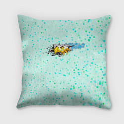 Подушка квадратная Орел, цвет: 3D-принт