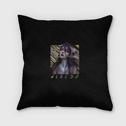 Подушка квадратная Альбедо Overlord, цвет: 3D-принт