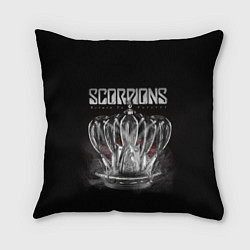 Подушка квадратная SCORPIONS, цвет: 3D-принт