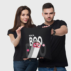 Подушка квадратная Toca Boo, цвет: 3D-принт — фото 2