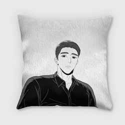 Подушка квадратная Ки Мён Де, цвет: 3D-принт