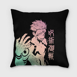 Подушка квадратная Сукуна, Магическая битва, цвет: 3D-принт