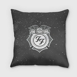 Подушка квадратная Foo Fighters 1995 FF, цвет: 3D-принт