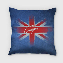 Подушка квадратная Mini cooper Великобритания