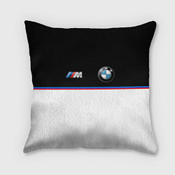 Подушка квадратная BMW Два цвета, цвет: 3D-принт