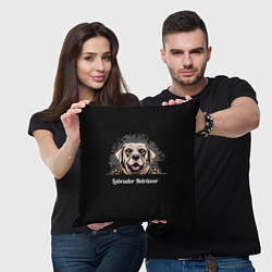 Подушка квадратная Лабрадор-Ретривер Labrador Retriever, цвет: 3D-принт — фото 2