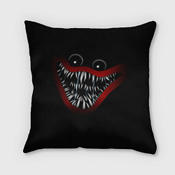 Подушка квадратная Хагги Вагги Huggy Wuggy, цвет: 3D-принт