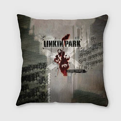Подушка квадратная Hybrid Theory Live Around The World - Linkin Park, цвет: 3D-принт
