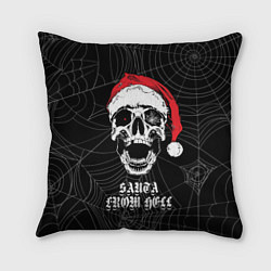 Подушка квадратная Santa Сlaus from hell