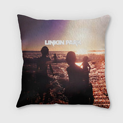 Подушка квадратная Linkin Park - One More Light, цвет: 3D-принт