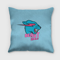 Подушка квадратная Mr Beast Gaming Full Print, цвет: 3D-принт