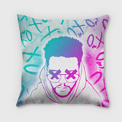 Подушка квадратная The Weeknd, XO, цвет: 3D-принт