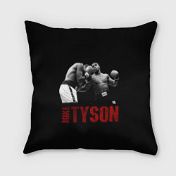 Подушка квадратная Майк Тайсон Mike Tyson, цвет: 3D-принт