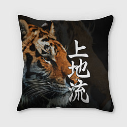 Подушка квадратная Год тигра 2022 Взгляд, цвет: 3D-принт