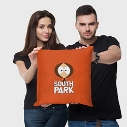 Подушка квадратная Южный парк Кенни South Park, цвет: 3D-принт — фото 2