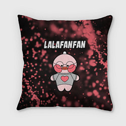 Подушка квадратная LALAFANFAN - СЕРДЕЧКО Частицы, цвет: 3D-принт