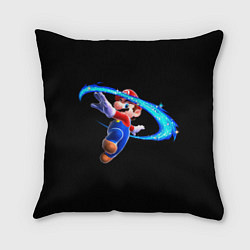 Подушка квадратная Марио волшебник, цвет: 3D-принт