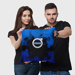 Подушка квадратная Volvo: Облака, цвет: 3D-принт — фото 2