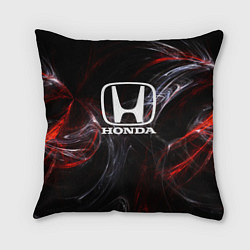 Подушка квадратная Honda разводы, цвет: 3D-принт