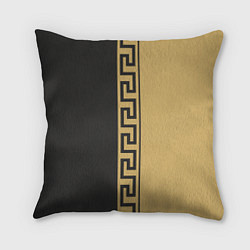 Подушка квадратная Узор Версачи, цвет: 3D-принт