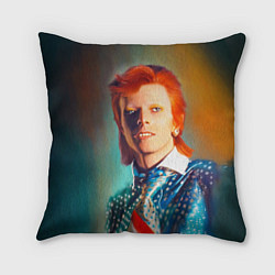 Подушка квадратная Ziggy Stardust Portrait, цвет: 3D-принт
