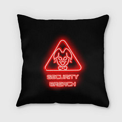 Подушка квадратная Logo Five Nights at Freddys: Security Breach, цвет: 3D-принт