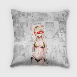 Подушка квадратная Senpai Kitagawa Manga, цвет: 3D-принт